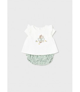 Mayoral Newborn - Conj. short color aqua