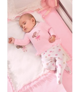 Mayoral Newborn - Conj. polaina color rosa baby