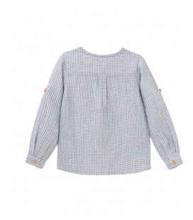 Dadati - Camisa vichy azul niño Country