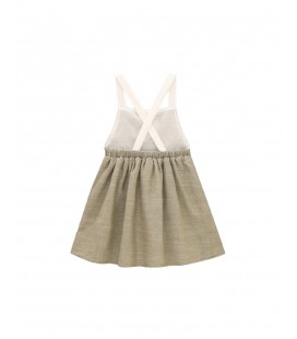 Dadati - Vestido verde para niña