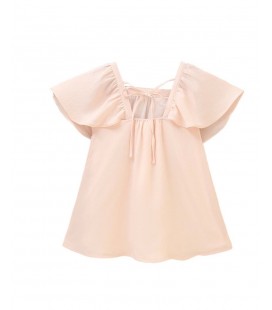 Dadati - Vestido beige para niña