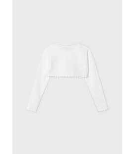 Mayoral - Rebeca tricot basica color crudo
