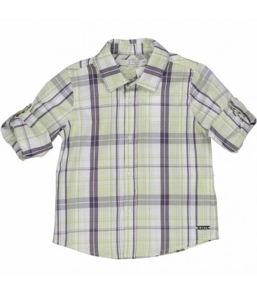 Birba - Camisa cuadros para bebé