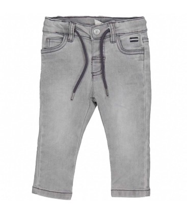 Birba - Pantalón gris denim para bebé