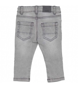 Birba - Pantalón gris denim para bebé