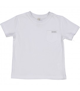 Birba - Camiseta blanca para bebé