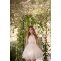 Mimilú - Vestido de ceremonia rosa para niña