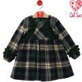 Del Sur - Vestido para niña Sabrina verde