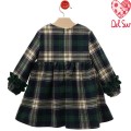 Del Sur - Vestido para niña Sabrina verde