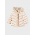 Abel&Lula - Chaqueton satinado pelo beige