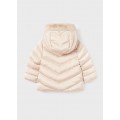 Abel&Lula - Chaqueton satinado pelo beige