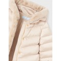 Abel&Lula - Chaqueton satinado pelo beige