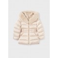 Abel&Lula - Chaqueton satinado pelo beige