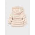 Abel&Lula - Chaqueton satinado pelo beige