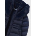Abel&Lula - Chaqueton satinado pelo navy