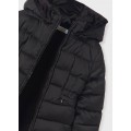Abel&Lula - Chaqueton acolchado glitter negro