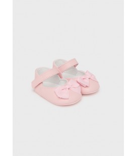 Mayoral Newborn - Set merceditas y diadema rosa baby