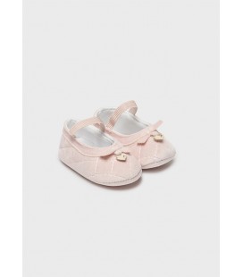 Mayoral Newborn - Merceditas soft pink