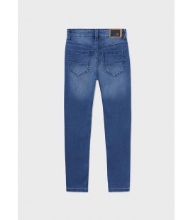 Mayoral - Pantalon soft denim medio