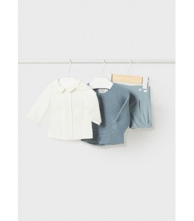 Mayoral Newborn - Conj. pantalon corto nieve