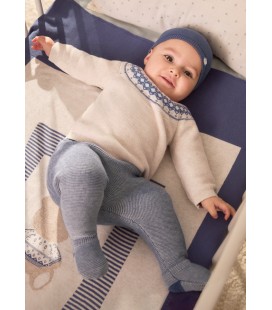 Mayoral Newborn - Conj. polaina tricot winter
