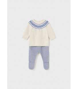 Mayoral Newborn - Conj. polaina tricot winter