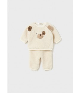 Mayoral Newborn - Conj. pantalon largo algodon