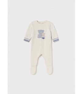 Mayoral Newborn - Pelele tricot milk vigoré