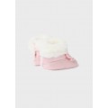 Mayoral Newborn - Botita tricot rosa baby