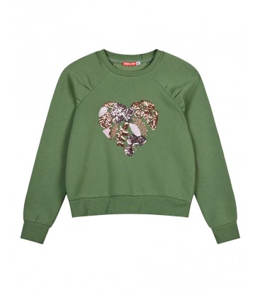 Energiers - Sudadera khaki para niña