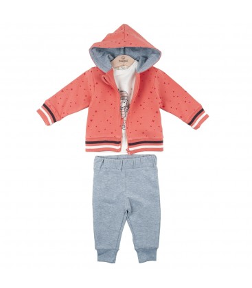 Babybol - Conjunto 3 piezas melocoton
