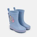 Waterlemon - Botas de agua azul cebra jazz