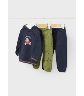 Mayoral - Chandal print 2 pantalones laurel