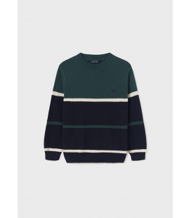 Mayoral - Jersey blocking dark menta