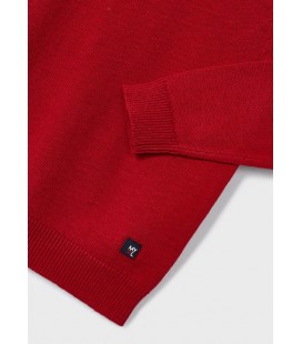 Mayoral - Jersey c/redondo basico rojo