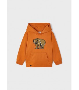 Mayoral - Pullover aplique engomado azafran