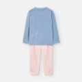 Waterlemon - Pijama azul y rosa cebra jazz