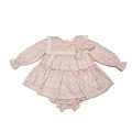 Valentina Bebés - Vestido florecitas rosa