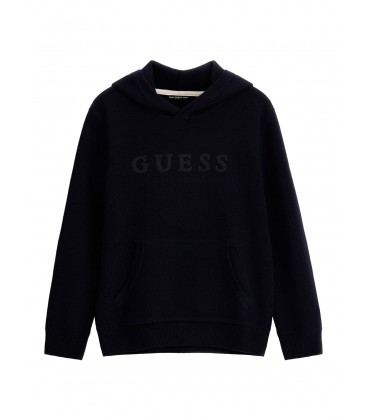 Guess - Sudadera azul marino para niño