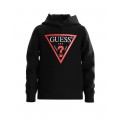 Guess - Sudadera negra para niño