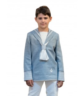 Eslora Comuniones - Traje marinero Pocket azul denim