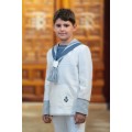 Eslora Comuniones - Traje marinero Pocket crudo