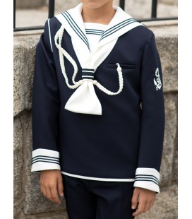 NovaDrima - Traje marinero crudo y marino