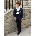 NovaDrima - Traje marinero crudo y marino