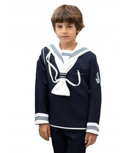 NovaDrima - Traje marinero crudo y marino
