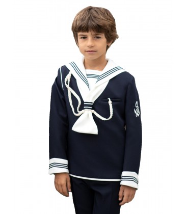 NovaDrima - Traje marinero crudo y marino