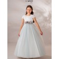 Carmy Atelier - Vestido fantasía tul topos primera comunión