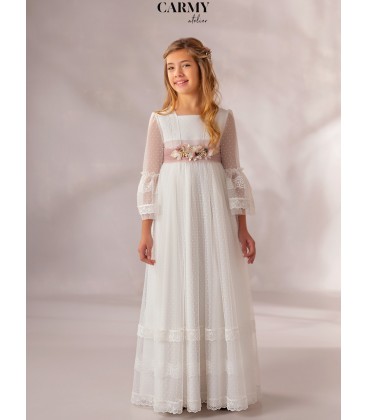 Carmy Atelier - Vestido romántico primera comunión