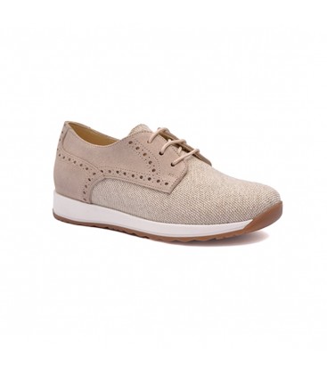 Yowas - Zapato cotolino afelpado beige