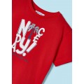 Mayoral - Conj. punto 2 camisetas color sandia